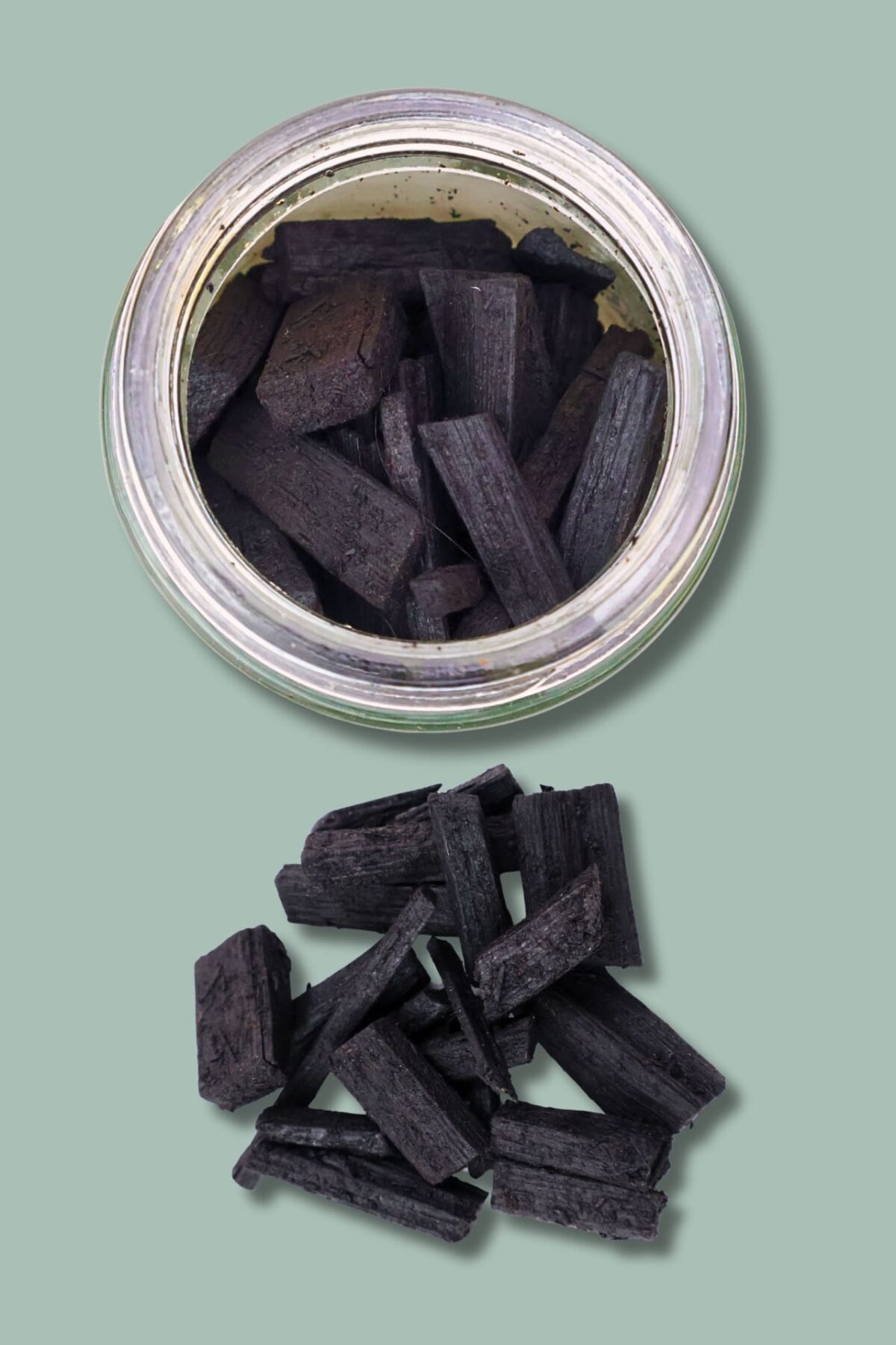 Mabsoos Malki pure black premium bakhoor sticks 45 g jar by Gulf Oud, highly scented Arabian incense sticks